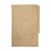 Ferm Living Deco Textile | Tapis Crease Wool Small Tissu / 200 X 140 Cm - Laine Tissee Et Tuftee Main - Ferm Living