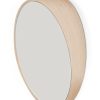 Hartu00f4 Miroirs | Miroir Odilon Small Verre Bois Naturel / O 25 Cm - A Poser Ou Suspendre - Harto