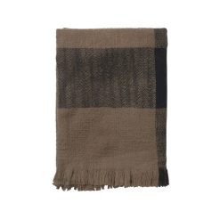 Ferm Living Deco Textile | Plaid Dry Tissu Beige / 120 X 170 Cm - Laine - Ferm Living