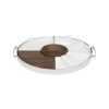 Christofle Plateaux Et Plats De Service | Plateau Mood Party Metal / O 40 Cm - Christofle