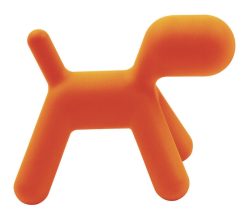 Magis Objets Deco Et Cadres-Photos | Decoration Puppy Medium Plastique Orange / L 56 Cm - Eero Aarnio, 2003 - Magis