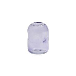 & klevering Vases | Vase Bubble Verre Violet / Recycle - O 10 X H 14 Cm - & Klevering