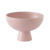 raawii Saladiers, Coupes Et Bols | Coupe Strom Large Ceramique Rose / O 22 Cm - Fait Main - Raawii