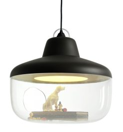 ENOstudio Suspensions | Suspension Favourite Things Plastique Gris Noir / Vitrine - Enostudio