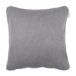 Fermob Deco Textile | Coussin D'Exterieur Evasion Tissu Gris Noir / 44 X 44 Cm - Fermob