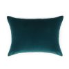 Maison Sarah Lavoine Deco Textile | Coussin Double Jeu Tissu Bleu / Velours - 40 X 55 Cm - Maison Sarah Lavoine