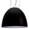 Artemide Suspensions | Suspension Nur 1618 Metal Gris Noir O 90 Cm - Artemide