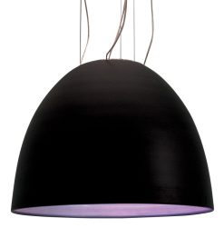 Artemide Suspensions | Suspension Nur 1618 Metal Gris Noir O 90 Cm - Artemide