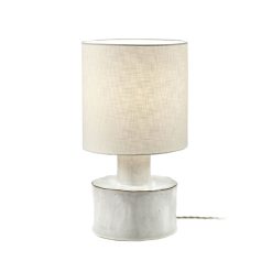 Serax Lampes De Table | Lampe De Table Catherine Ceramique / Gres & Tissu - O 25 X H 47 Cm - Serax