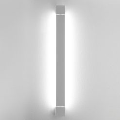 Fabbian Plafonniers | Applique Pivot Led Metal Blanc / Plafonnier - L 57 Cm - Fabbian