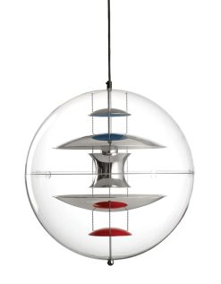 Verpan Suspensions | Suspension Vp Globe Plastique O 40 Cm - Panton 1969 - Verpan