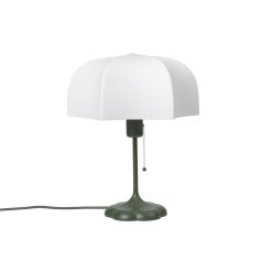 Ferm Living Lampes De Table | Lampe De Table Poem Tissu Vert / O 30 X H 42 Cm - Ferm Living