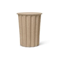 Ferm Living Paniers Et Petits Rangements | Panier Paper Papier / Couvercle - Pate A Papier 100% Recyclee Et Biodegradable - Ferm Living