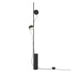 Muuto Led | Lampadaire Post Metal Noir / Led - 2 Spots Aimantes Orientables - Muuto