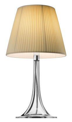 Flos Lampes De Table | Lampe De Table Miss K Tissu Beige - Flos