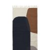 Ferm Living Tapis | Tapis Kelim Merge Tissu Multicolore / Small - 80 X 140 Cm - Ferm Living