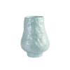 & klevering Vases | Vase Fused Goblet Ceramique Bleu / O 9,5 X H 14 Cm - & Klevering