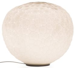 Artemide Lampes De Table | Lampe De Table Meteorite Verre Blanc / O 48 Cm - Artemide