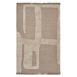 Ferm Living Deco Textile | Tapis Alley Large Tissu Beige / 160 X 250 Cm / Laine Tissee Main - Ferm Living