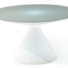 Slide Mobilier Et Objets Lumineux | Table Lumineuse Ed Verre Blanc / O 140 Cm - Slide