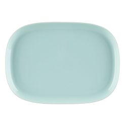 Marimekko Plateaux Et Plats De Service | Plat De Service Oiva Ceramique Vert / 36 X 25,4 Cm - Marimekko