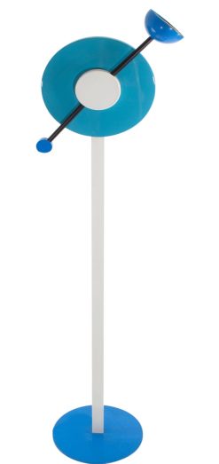 Memphis Milano Lampadaires | Lampadaire Charleston Metal Multicolore By Martine Bedin / 1984 - Memphis Milano