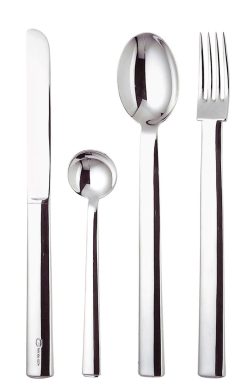 Alessi Couverts | Menagere Rundes Modell Metal / Coffret 24 Couverts - Reedition 1906 - Alessi