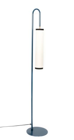 Maison Sarah Lavoine Lampadaires | Lampadaire Tokyo Metal Blanc Bleu / H 140 Cm - Coton - Maison Sarah Lavoine