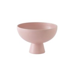 raawii Saladiers, Coupes Et Bols | Coupe Strom Small Ceramique Rose / O 15 Cm - Fait Main - Raawii