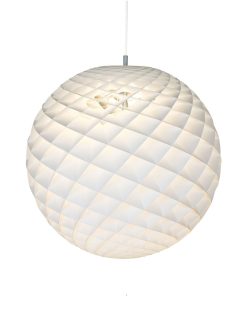 Louis Poulsen Suspensions | Suspension Patera Plastique Blanc / O 60 Cm - Pvc Alveole - Louis Poulsen