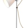 Original BTC Lampes De Table | Lampe De Table Hector Dome Metal Ceramique / H 57 Cm - Porcelaine Lisse - Original Btc