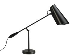 Northern Lampes De Table | Lampe De Table Birdy Metal Noir / Reedition 1952 - Northern