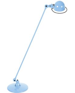 JieldÉ Lampadaires | Liseuse Loft Metal Bleu / 1 Bras Articule - H 120 Cm - Jielde