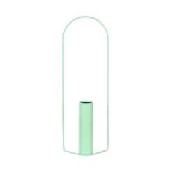 Fermob Vases | Vase Itac Metal Vert / Cylindrique - L 26 X H 76 Cm - Fermob