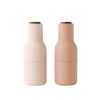 Audo Copenhagen Sel, Poivre Et Huile | Ensemble Moulins Sel & Poivre Bottle Plastique / Set De 2 - Silicone Soft Touch - Audo Copenhagen