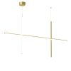 Flos Suspensions | Suspension Coordinates S2 Or Metal Led / L 176 Cm X H 92 Cm - Flos