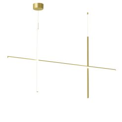 Flos Suspensions | Suspension Coordinates S2 Or Metal Led / L 176 Cm X H 92 Cm - Flos