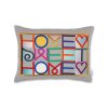 Vitra Deco Textile | Coussin Embroidered Pillows - Home Sweet Home Tissu / Brode (1952) - 40 X 30 Cm - Vitra