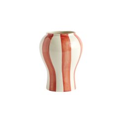 Hay Vases | Vase Sobremesa Small Ceramique Rouge / O 19 X H 22 Cm - Gres - Hay