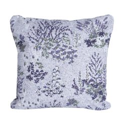 Fermob Deco Textile | Coussin D'Exterieur Bouquet Sauvage - Pixels Tissu Violet / 44 X 44 Cm - Fermob