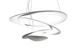 Artemide Suspensions | Suspension Pirce Micro Metal Blanc Led / O 48 Cm - Artemide