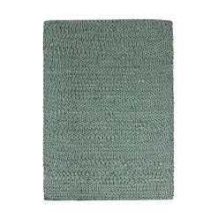 Hay Deco Textile | Tapis Braided Tissu Vert / 170 X 240 Cm - Hay