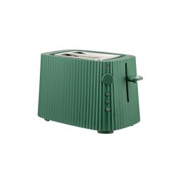 Alessi Electromenager | Grille-Pain Plisse Plastique Vert / 2 Tranches - 850W - Alessi