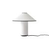 &tradition Lampes De Table | Lampe De Table Colette Atd6 Tissu Blanc / O 32 X H 30 Cm - &Tradition