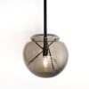 Artemide Suspensions | Suspension Vitruvio Verre Noir / Verre Souffle - O 40 Cm - Artemide