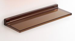 Kartell Accessoires Salle De Bain | Etagere Shelfish Plastique Marron / L 45 Cm - Kartell