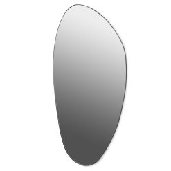 Serax Miroirs | Miroir Mural Xl Metal Noir / 151 X 73 Cm - Serax