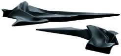 Alessi Corbeilles, Centres De Table | Centre De Table Niche Plastique Noir / Zaha Hadid, 2009 - L 60 Cm - Alessi