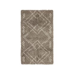 Bloomingville Deco Textile | Tapis Edea Tissu Beige / 150 X 90 Cm - Poils Longs / Coton - Bloomingville