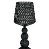 Kartell Led | Lampe A Poser Mini Kabuki Led Plastique Noir / H 70 Cm - Kartell